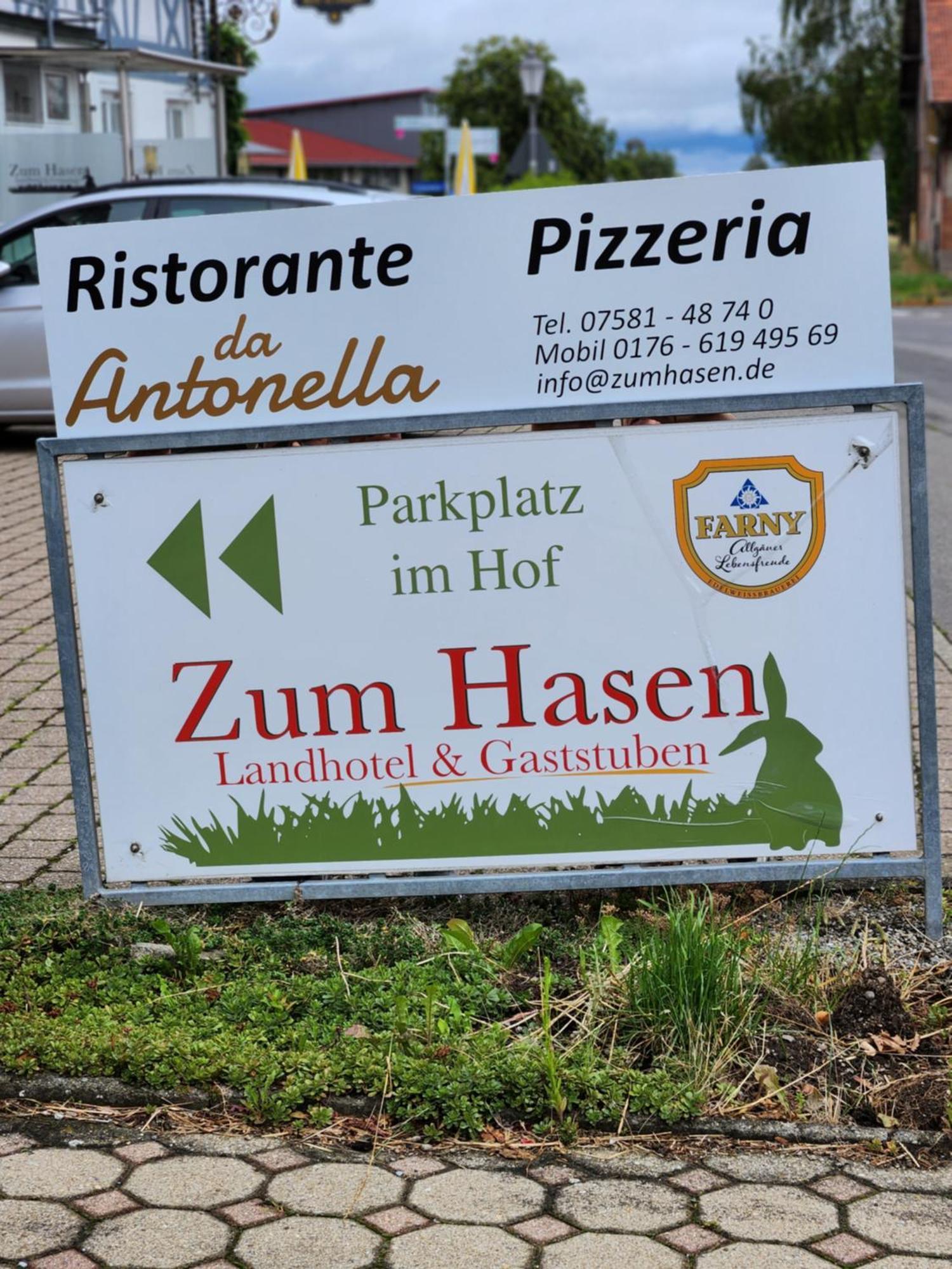 Landhotel & Gaststuben Zum Hasen Bad Saulgau Exterior foto